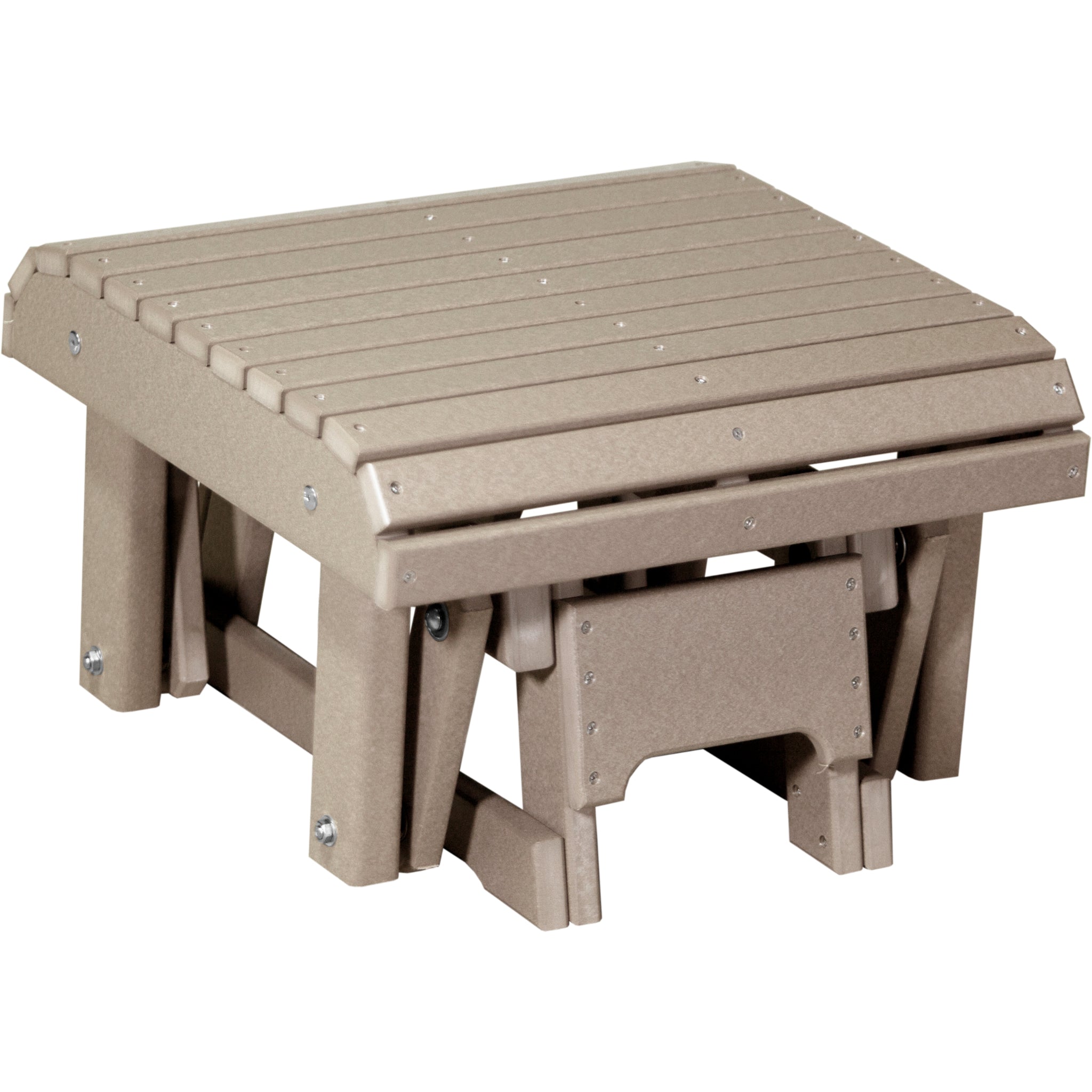 LuxCraft Glider Footrest – Outdoor Poly Patio Footrest (PGF)