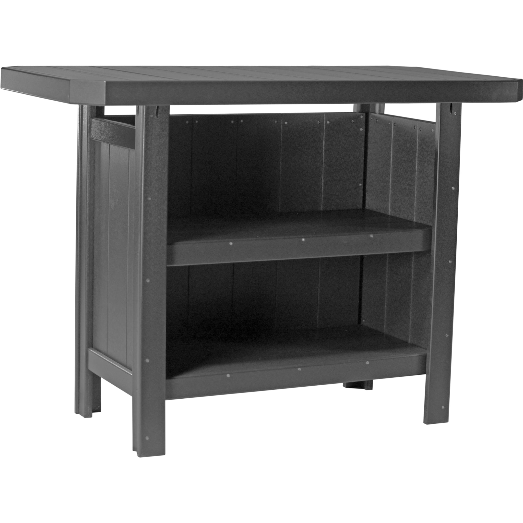 LuxCraft Serving Bar – Outdoor Poly Patio Bar Table (PSB)