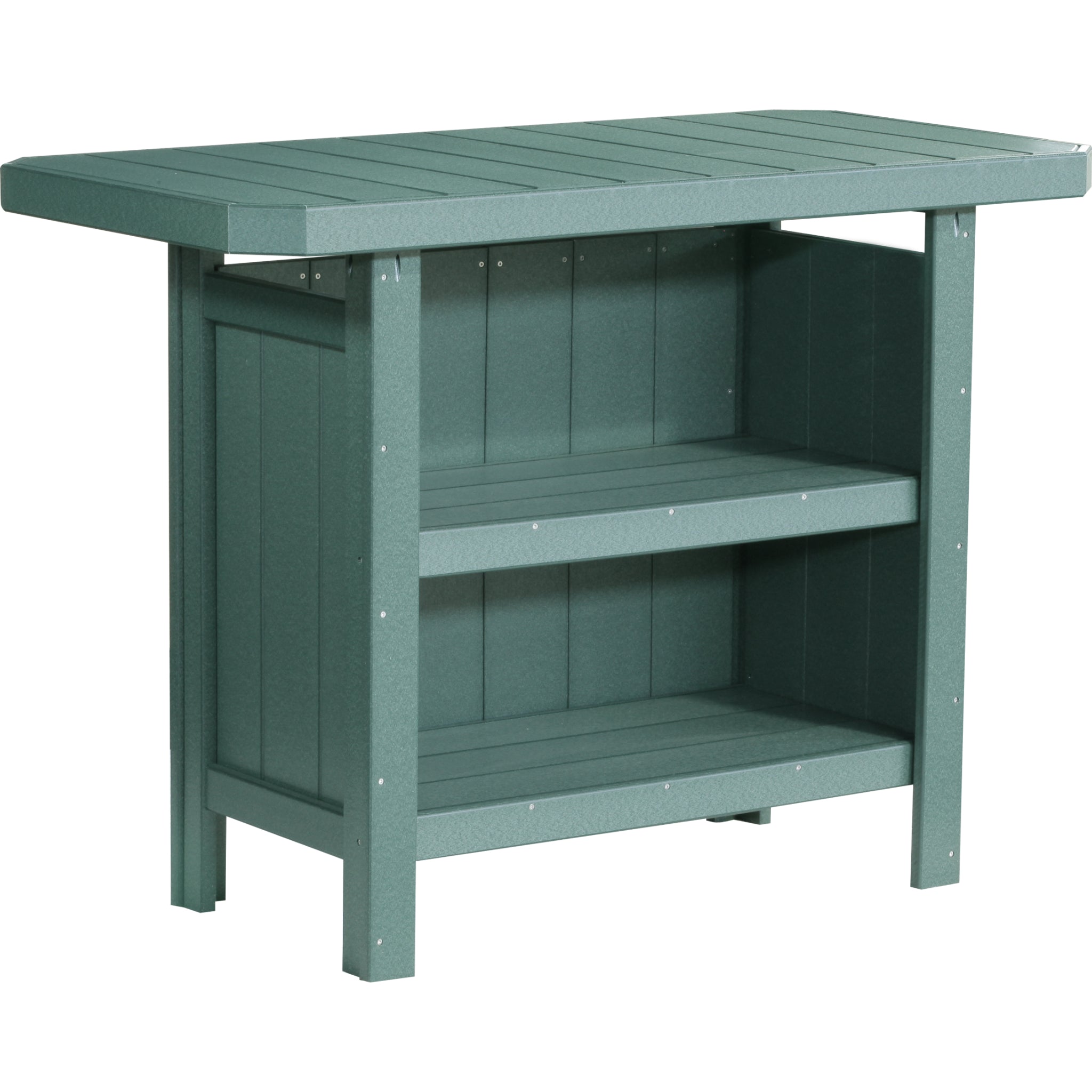 LuxCraft Serving Bar – Outdoor Poly Patio Bar Table (PSB)