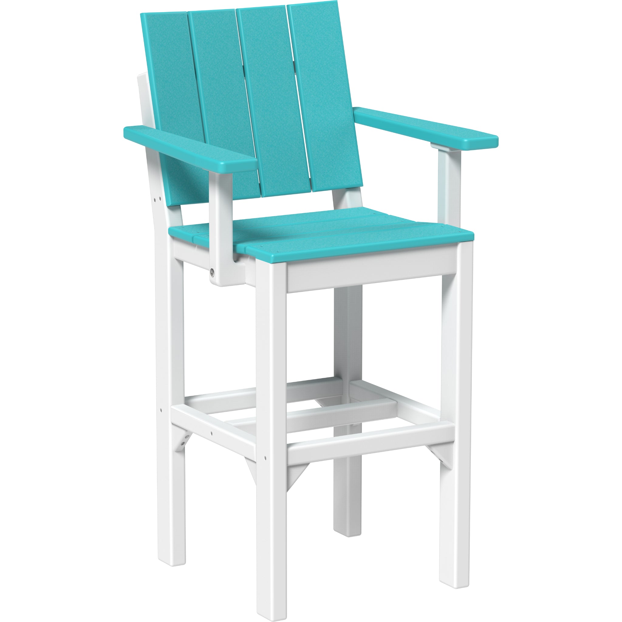 LuxCraft Urban Arm Chair – Outdoor Poly Bar Chair (UARC)