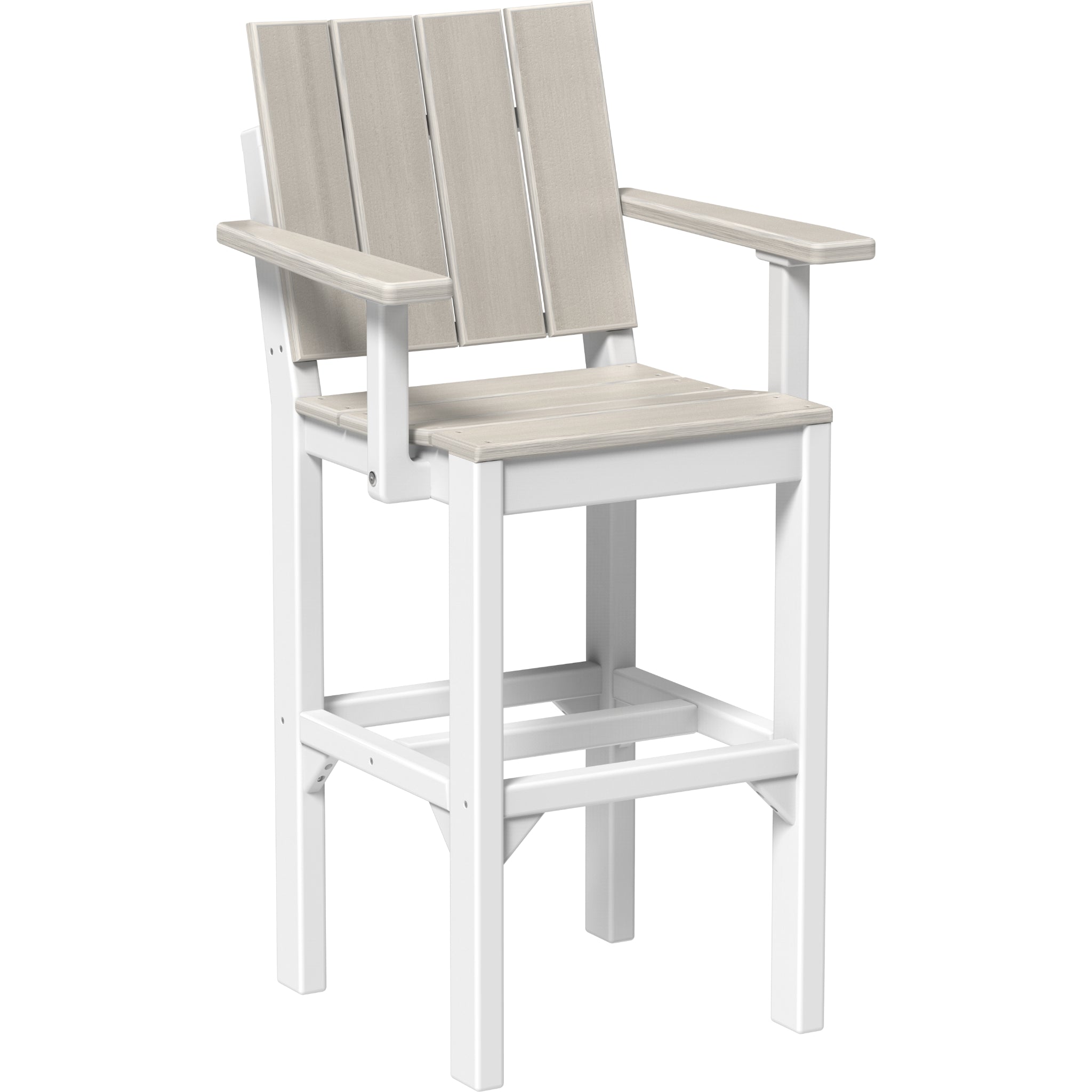 LuxCraft Urban Arm Chair – Outdoor Poly Bar Chair (UARC)