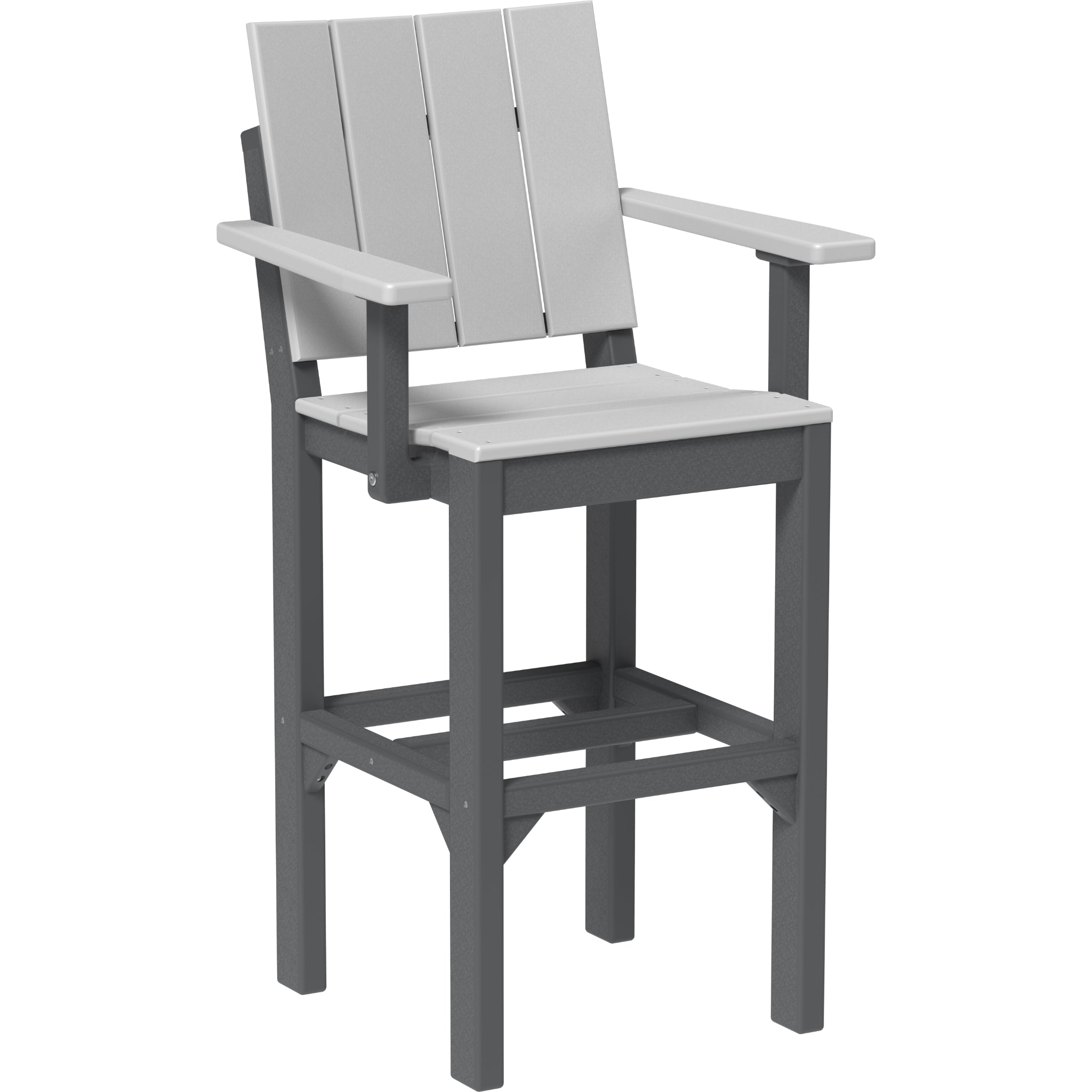 LuxCraft Urban Arm Chair – Outdoor Poly Bar Chair (UARC)
