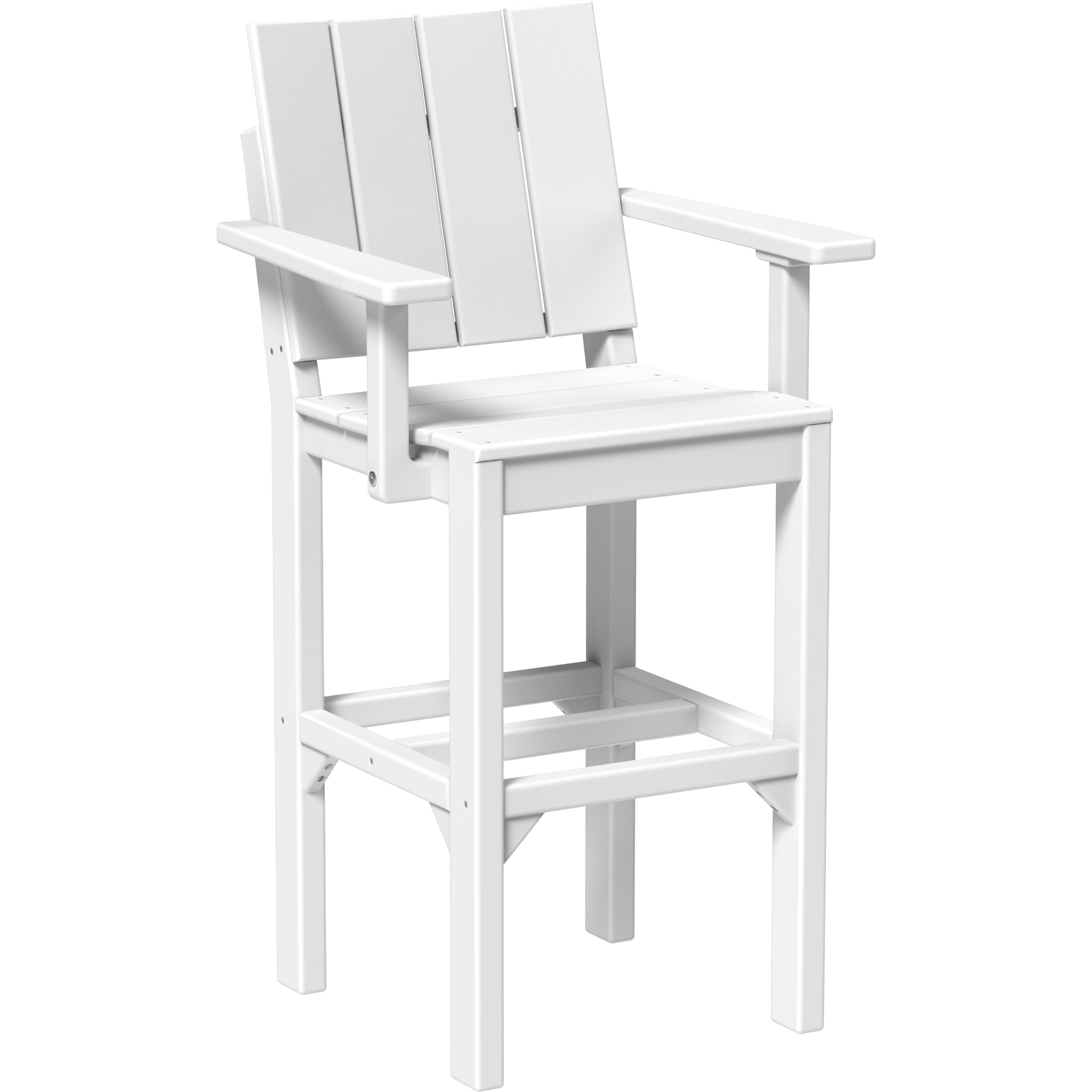 LuxCraft Urban Arm Chair – Outdoor Poly Bar Chair (UARC)