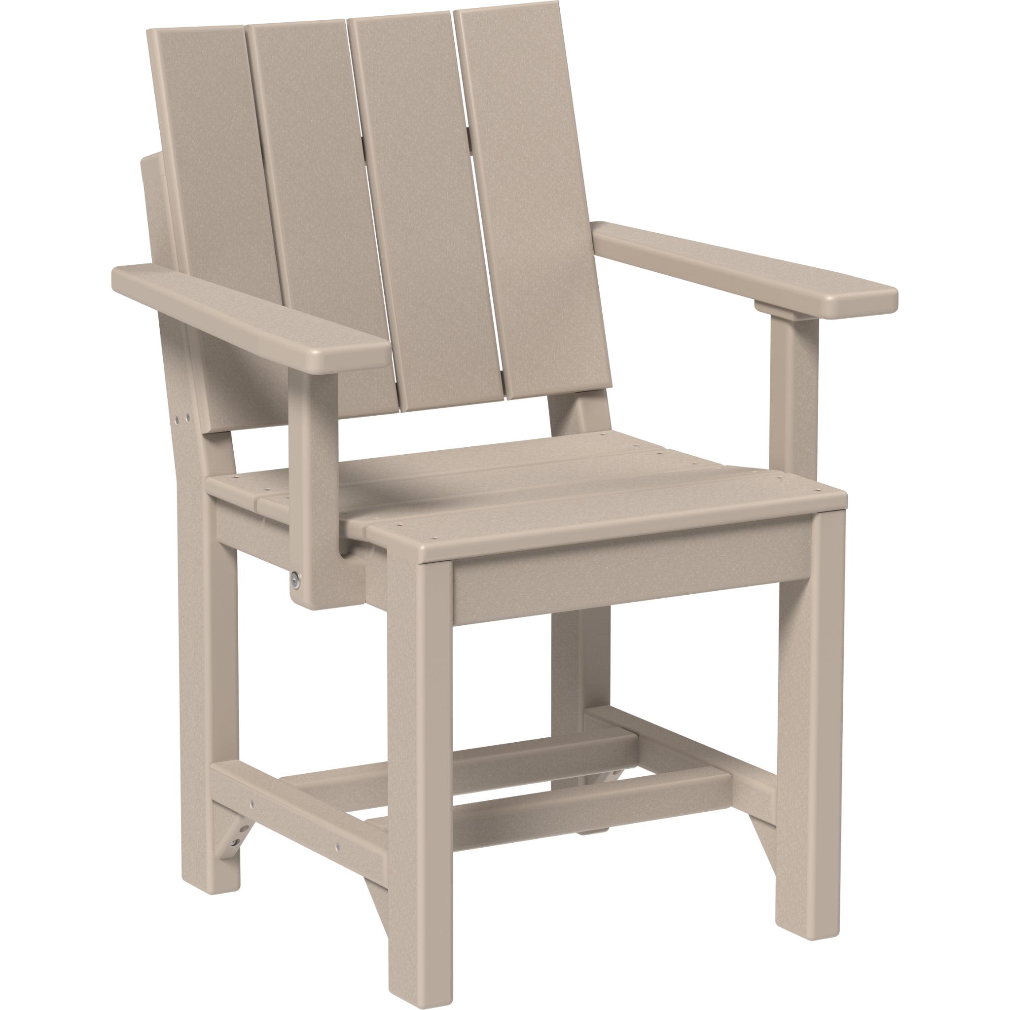 LuxCraft Urban Arm Chair – Outdoor Poly Dining Chair (UARC)