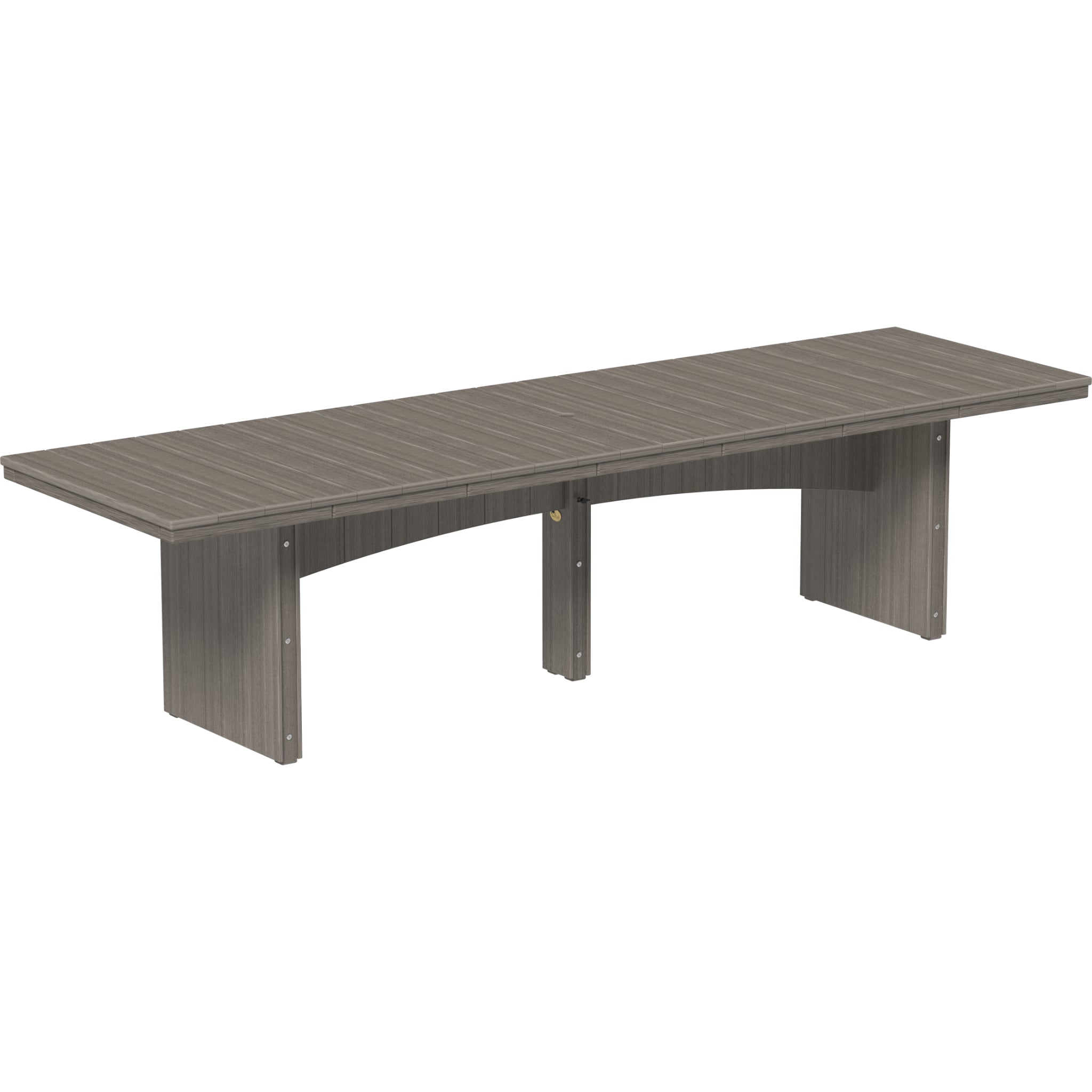 LuxCraft Urban 3’ x 10’ Rectangular Dining Table – Outdoor Poly Patio Dining Table (UDT310R)
