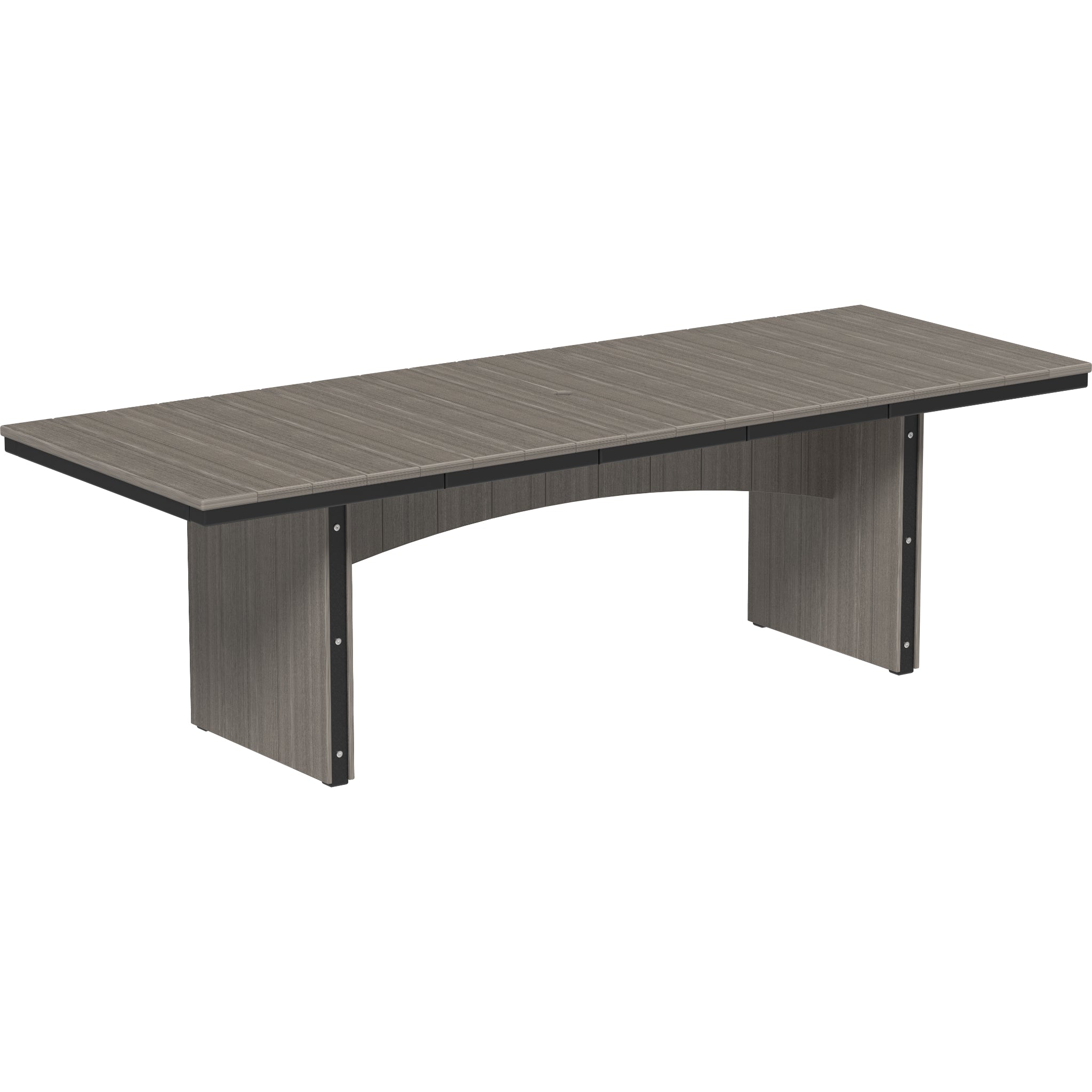 LuxCraft Urban 3′ x 8′ Rectangular Dining Table – Outdoor Poly Patio Table (UDT38R)