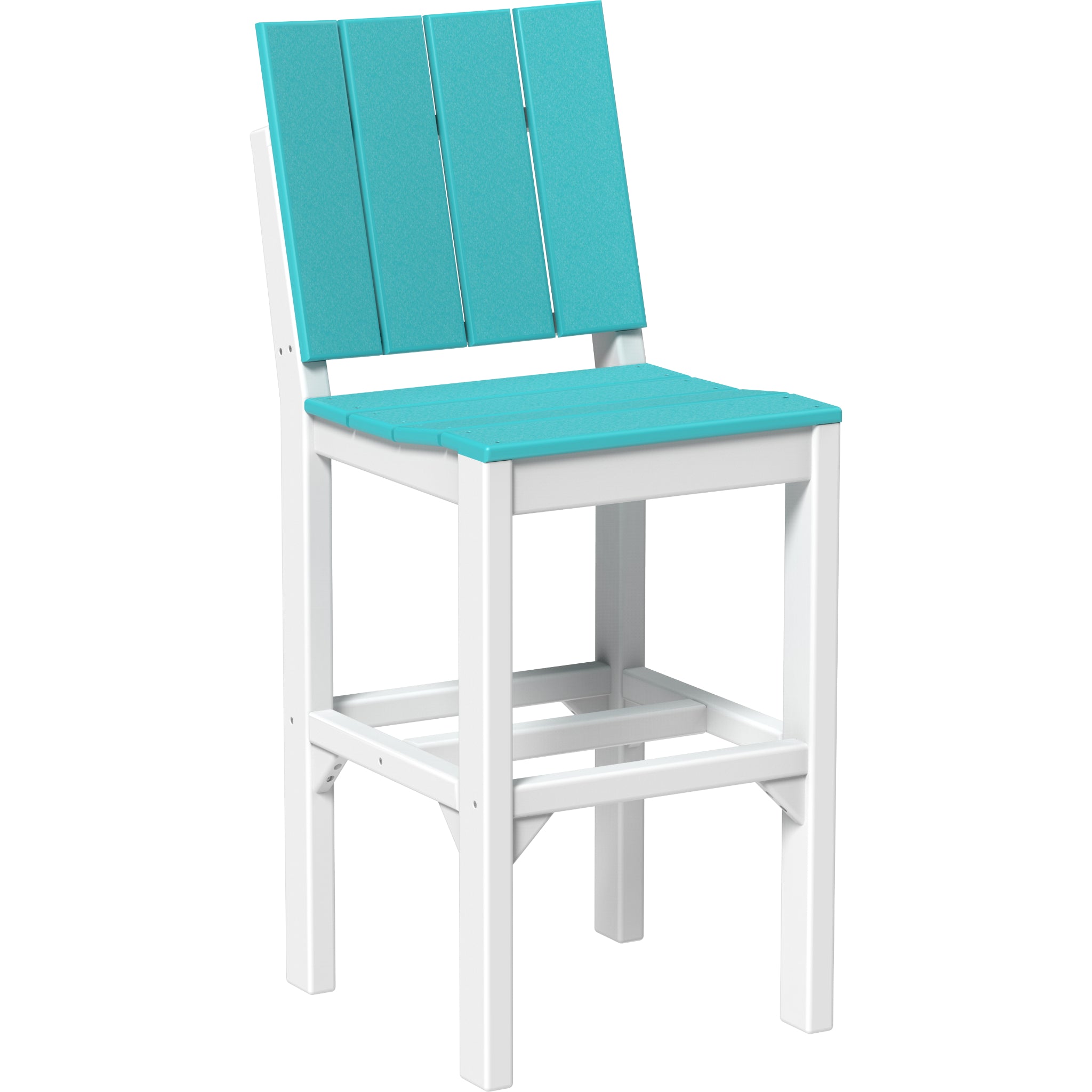 LuxCraft Urban Side Chair – Outdoor Poly Bar Chair (USC)