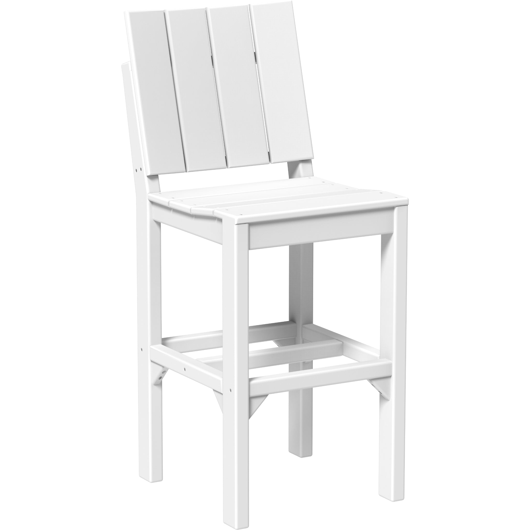 LuxCraft Urban Side Chair – Outdoor Poly Bar Chair (USC)