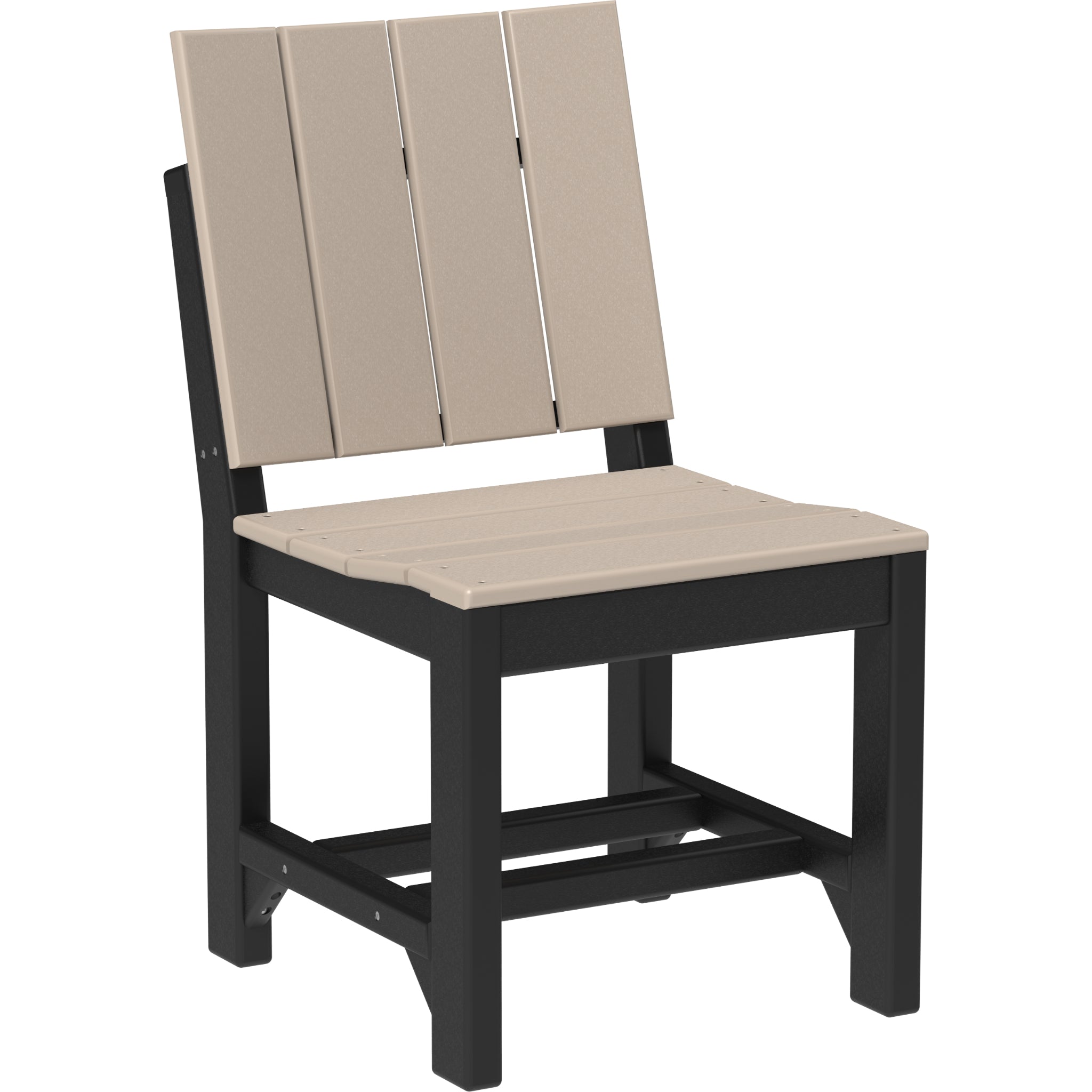 LuxCraft Urban Side Chair – Outdoor Poly Dining Chair (USC)