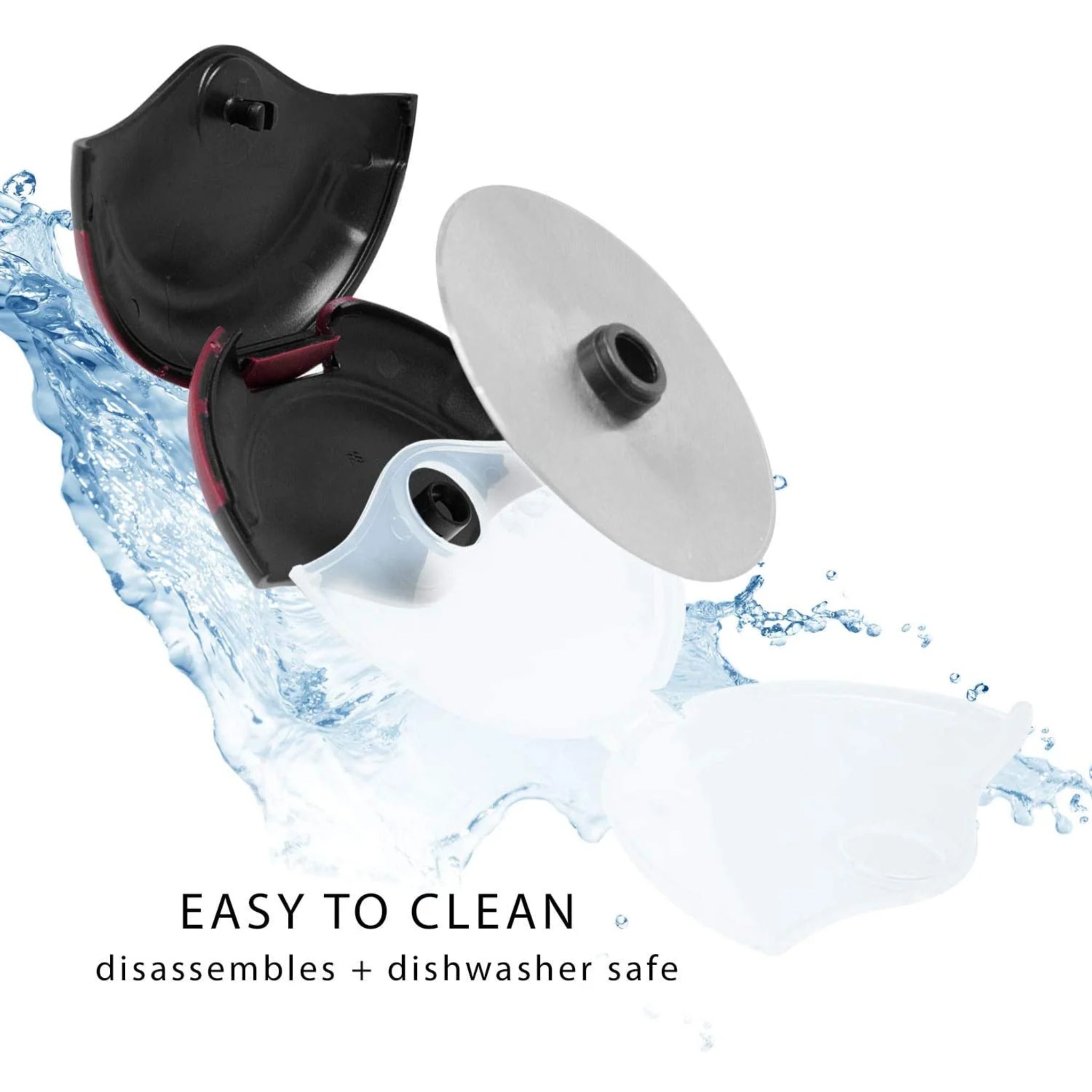 Chicago Brick Oven Aluminum Pizza Cutter - Pizza Wheel Cutter with Blade Guard CBO-A-WHL-CUT-GRD