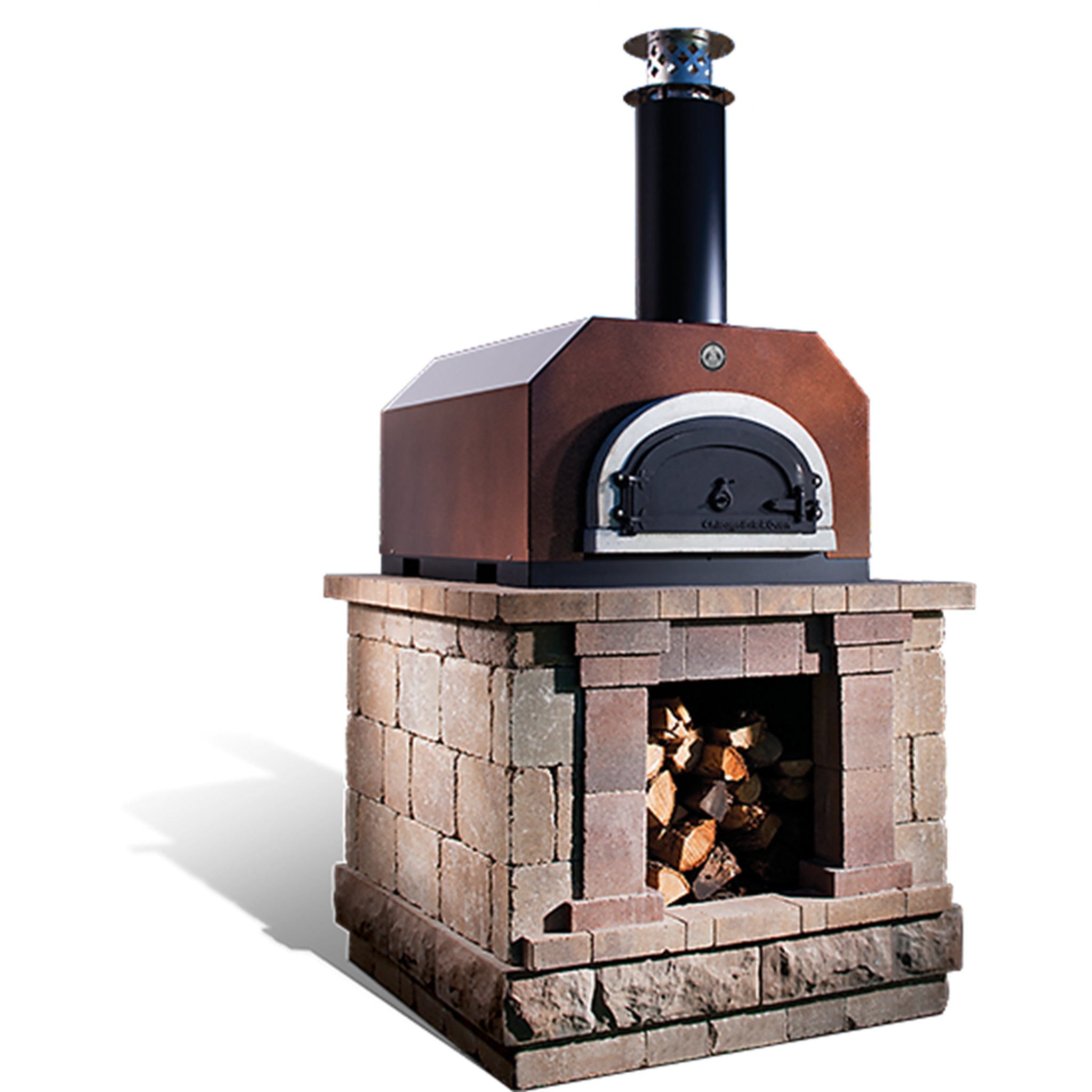 Chicago Brick Oven CBO-500 Countertop Wood Fired Pizza Oven CBO-O-CT-500