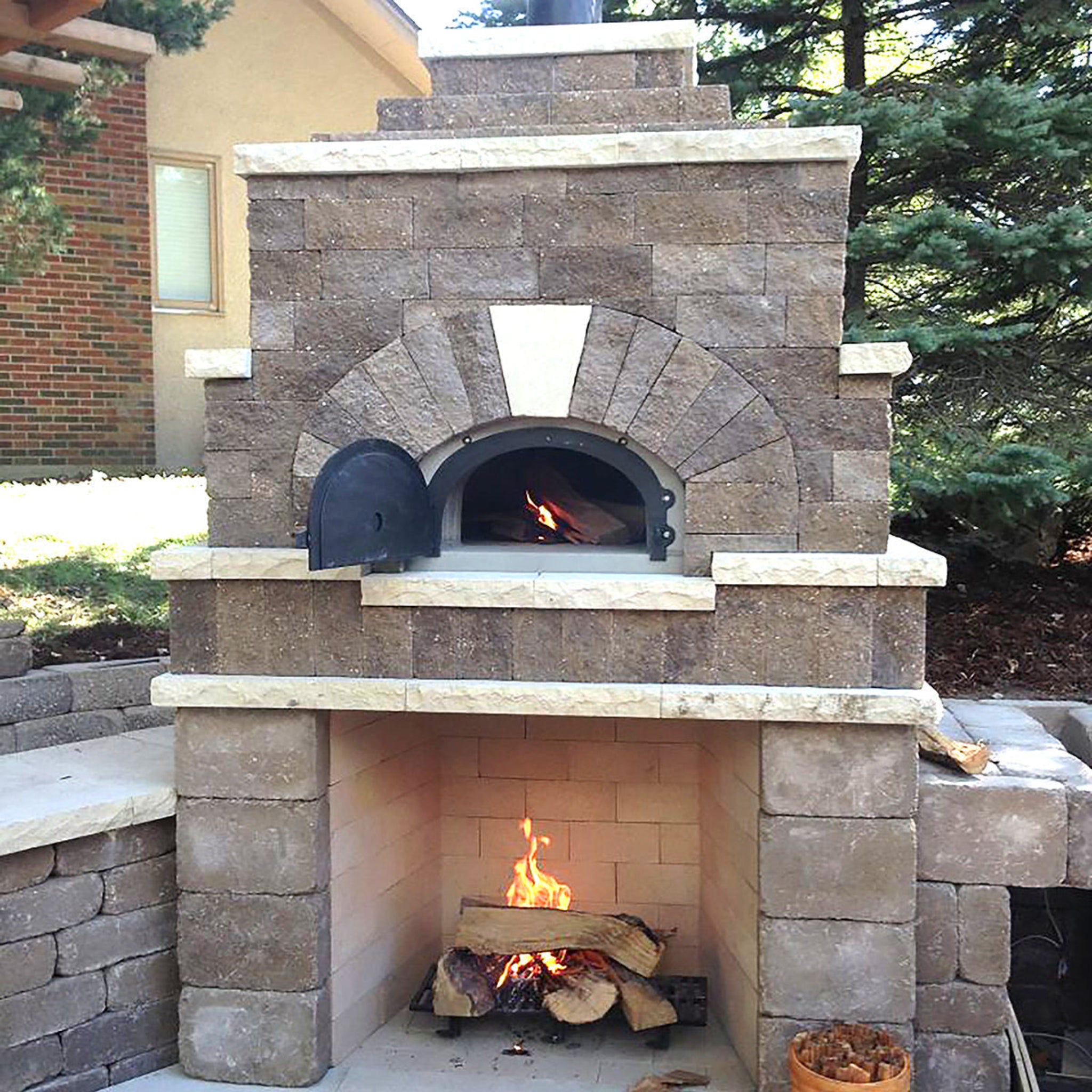 Chicago Brick Oven CBO-500 DIY Kit Wood Fired Pizza Oven CBO-O-KIT-500