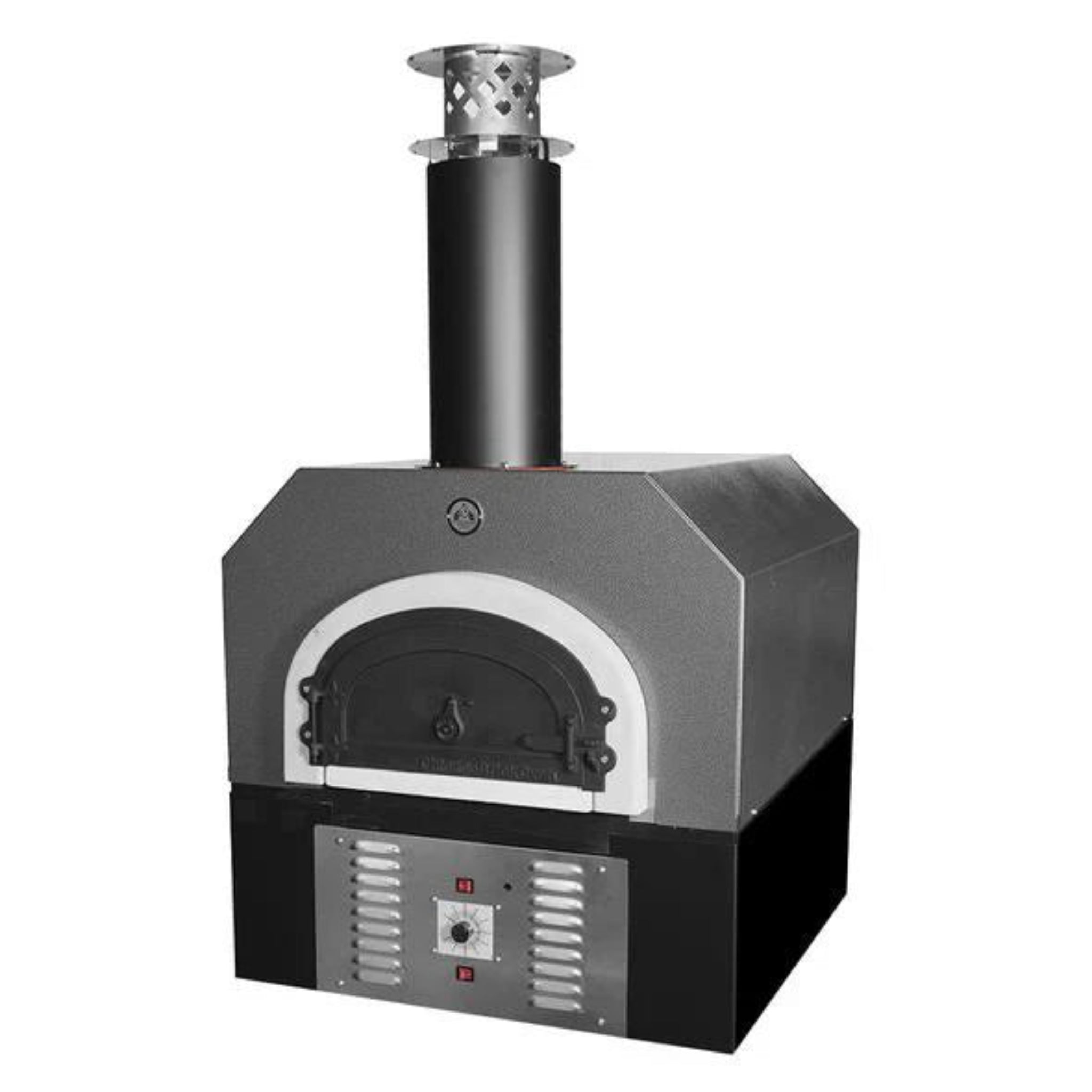 Chicago Brick Oven CBO-750 Hybrid Countertop Dual Fuel Pizza Oven (Residential) with Skirt CBO-O-CT-750-HYB-SKT-R