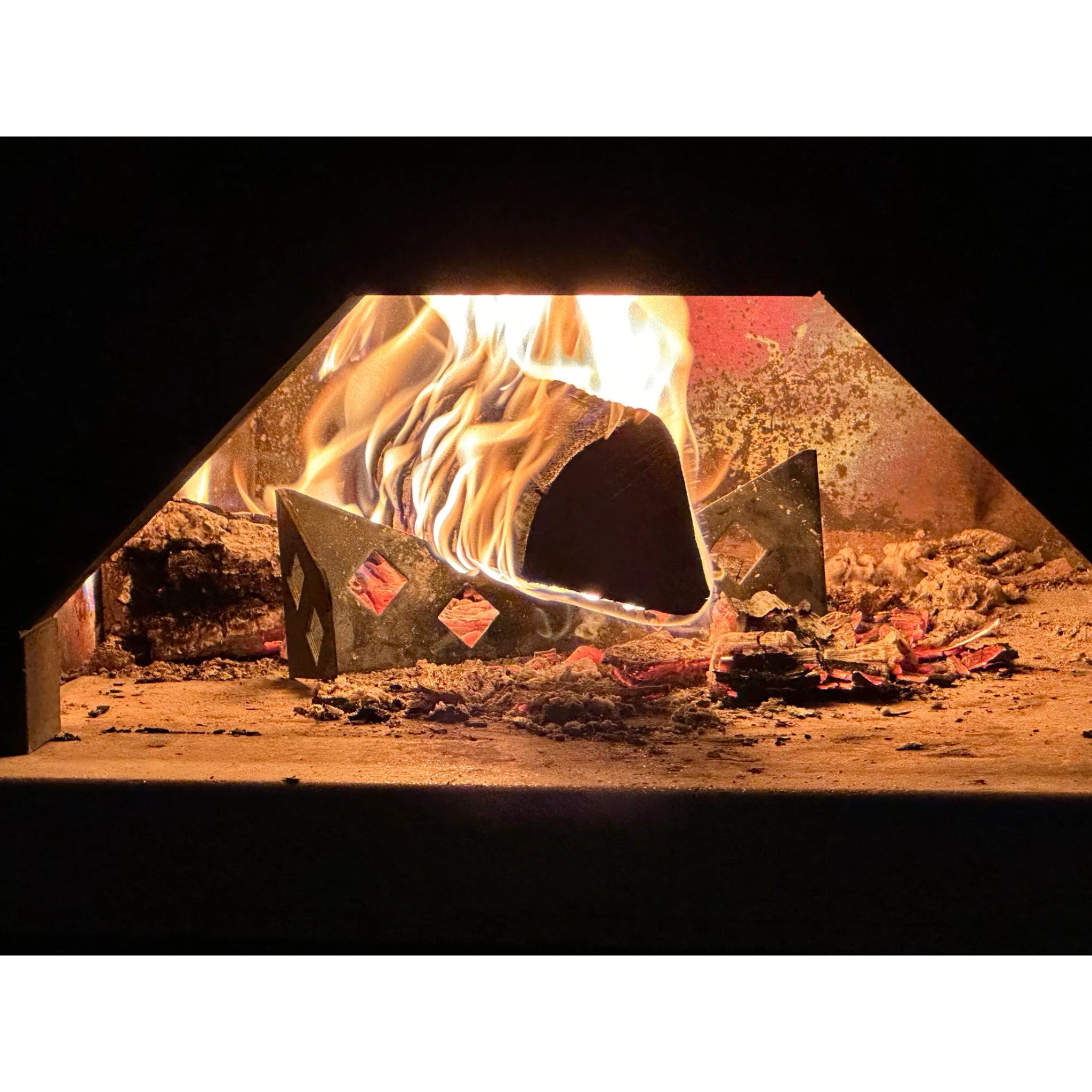 Chicago Brick Oven Steel Log Holder CBO-A-ANDI-STL