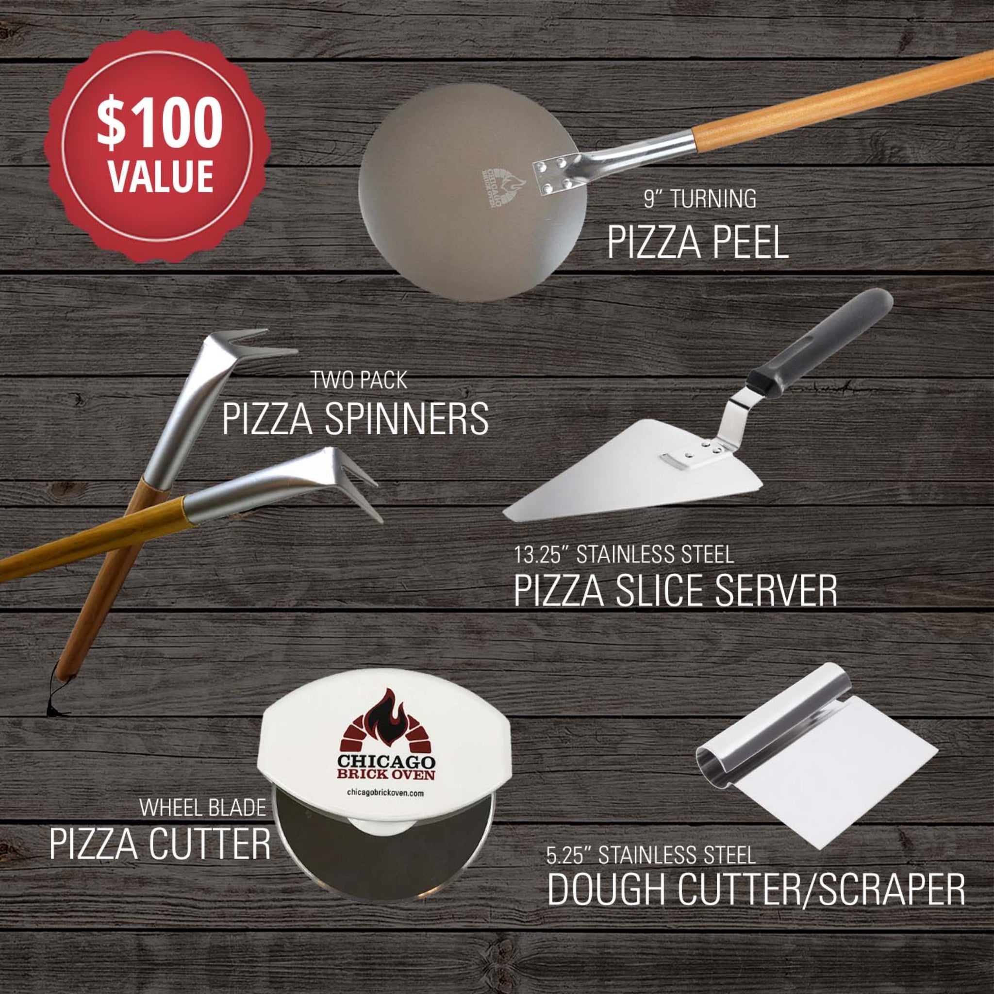 Chicago Brick Oven The Essential Accessories Package CBO-A-ESEN-PKG