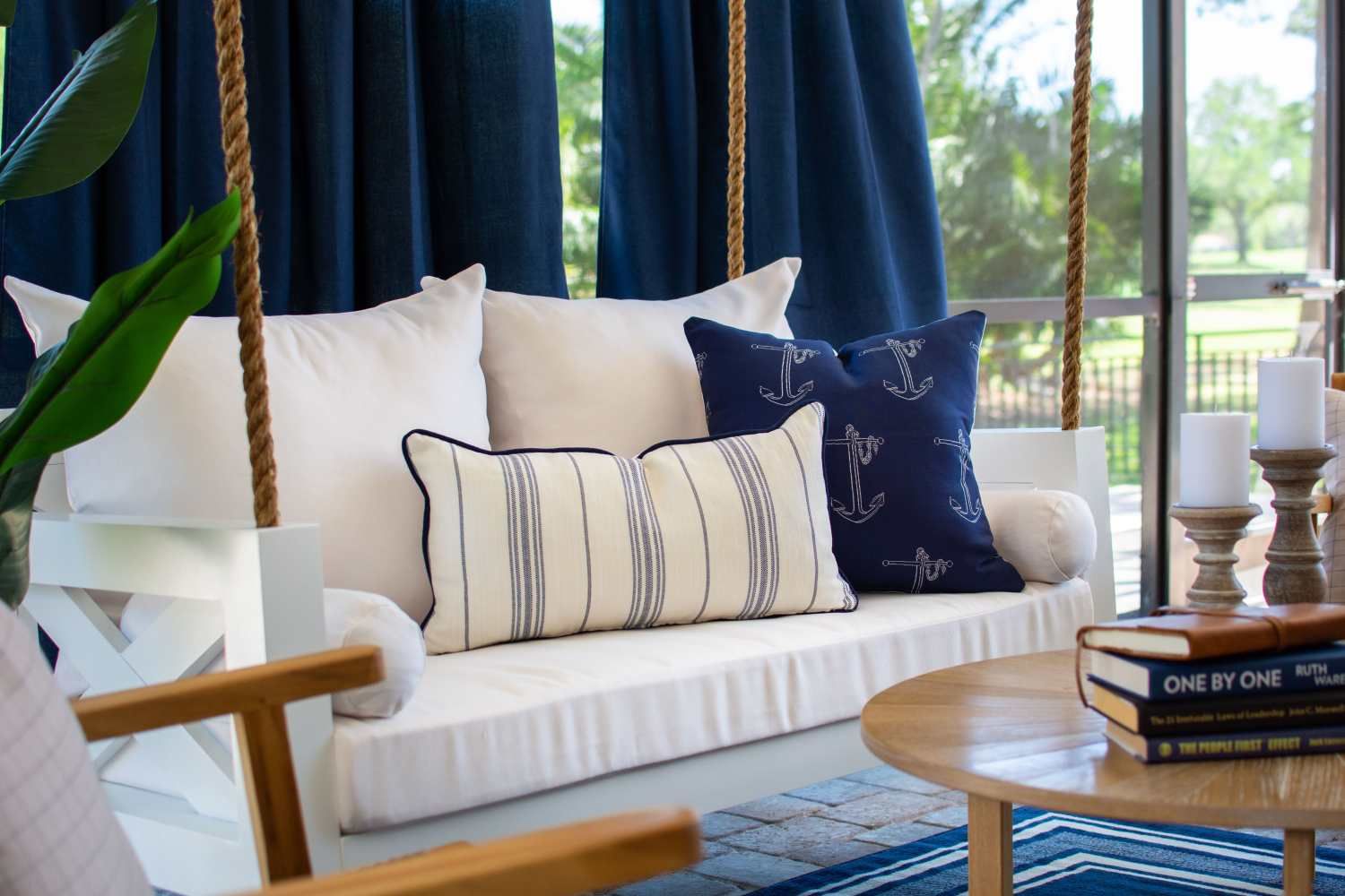 Haven & Harmony The Maggie Swing Bed Crib Size HAH-swing-bed-maggie-crib