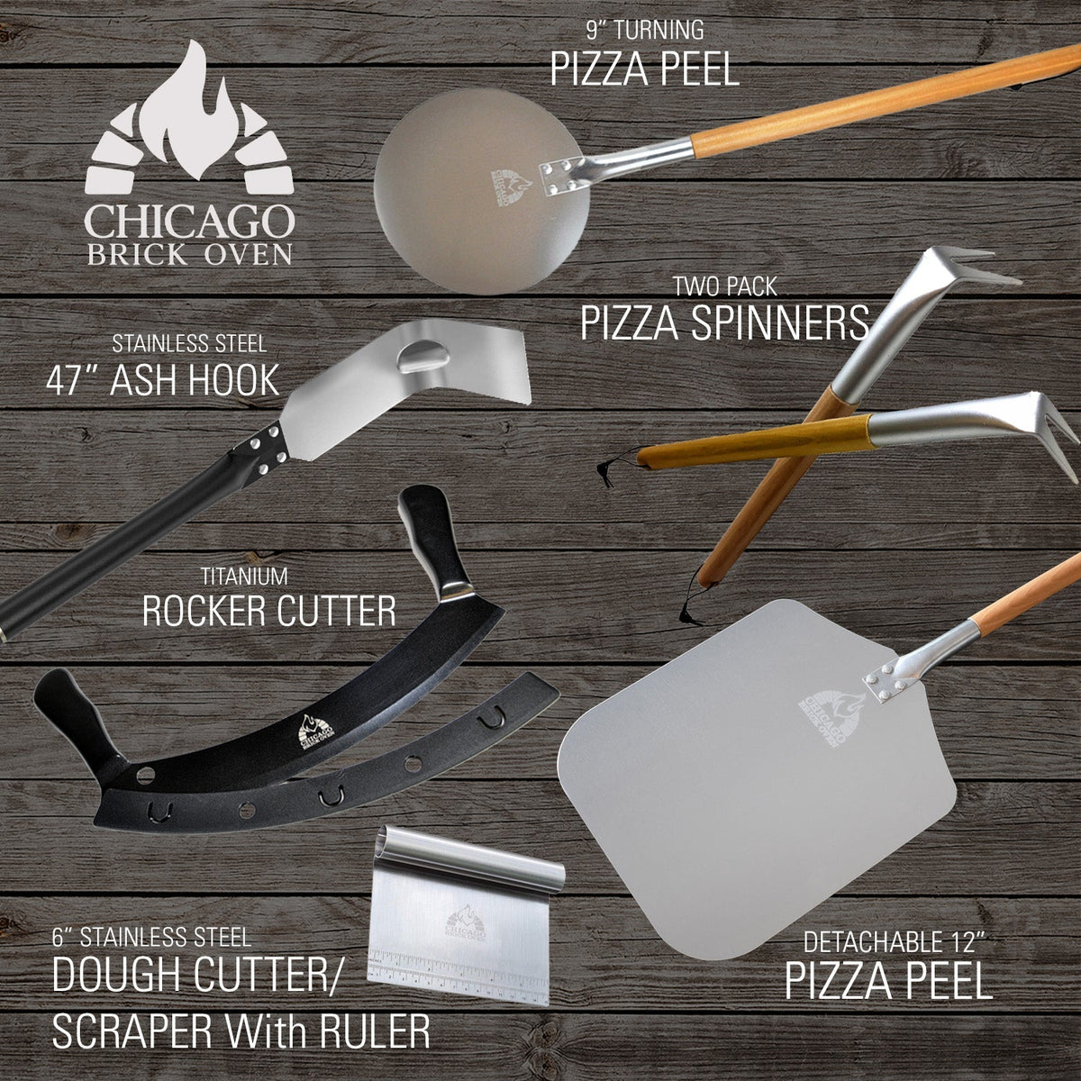 Chicago Brick Oven The Enthusiast Accessories Bundle